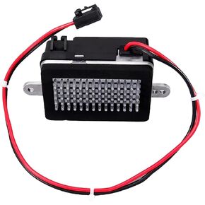 Niyako HVAC Blower Motor Resistor Replacement# 5012699AA RU-358 973-424 Fit 1999-2004 Grand Cherokee WJ 4.0L 4.7L