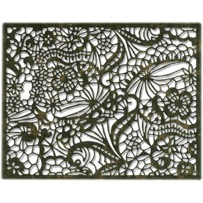 Sizzix, Multi Color, Thinlits Die Set , Crochet by Tim Holtz, 4 Pack, One Size
