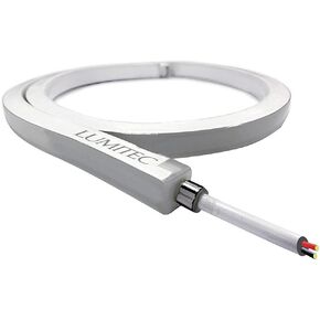 Lumitec Moray Flex Strip Light, 3FT, TopView, White Braket, RGBW