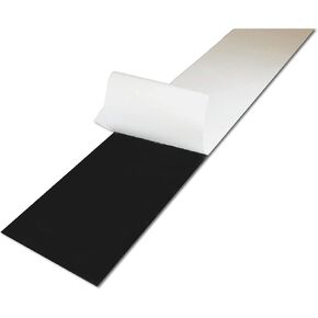 Rubber Strip, Neoprene Rubber, Width 36 in, Rubber Length 4 in, Rubber Thickness 1/2in, Adhesive Backing 40A in Kuwait