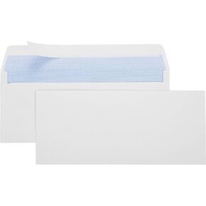 500#10 Envelopes SELF SEAL Business Envelope Windowless Design, Security Tint Pattern for Secure Mailing, Invoices, Statements & Legal Document Mailing Envelopes, 4-1/8 x 9-1/2"- White