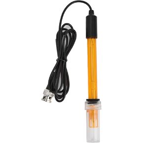Cuifati Electrode Probe, 1999mV ORP Replacement Prob, Good Electrical Conductivity, Suitable for ORP Instruments Controllers with BNC Connectors.