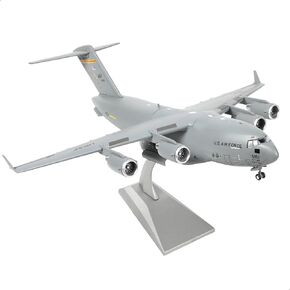 AC130 1/200 Scale Air Gunship Model Diecast Metal Model Kit Military Combat Airplane Model Attack Aircraft Model Alloy Model with Stand for Adult Military Display Collections or Gift
