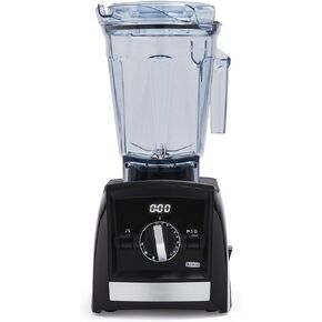 خلاط ذكي من سلسلة Vitamix A2500 Ascent، درجة احترافية، 64 أونصة. حاوية منخفضة المستوى، باللون الأحمر
