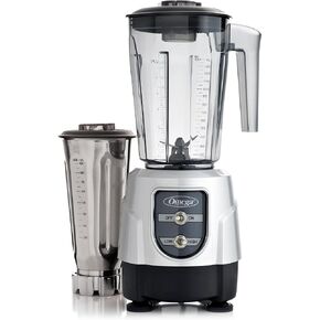 Omega BL330S 1-HP Blender, 48-Ounce Tritan Copolyester Container, Silver