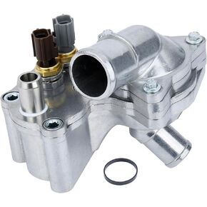 Upgraded Aluminum Thermostat Housing Assembly(1PCS).Replaces Part # SK121093,4L5E8A586AB.Fit for 2001-2005 Ford Explorer, 2001-2008 Mazda B4000,2001-2011 Ranger, 2001 Mercury Mountaineer.