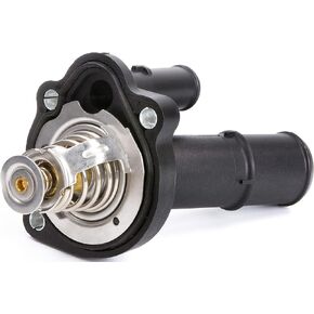 BOXI 902-682 Thermostat Housing W/Thermostat Fit for 2007 2008 2009 2010 2011 2012 2013 2014 2015 MAZDA 3 5 MX-5 MIATA 2.0L 2.3L LF70-15-170 143-0838