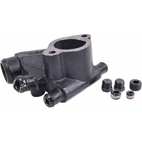 LSSOCH New Thermostat Housing 3850360 0987716 0986292 0985880 0910179 Compatible With Volvo Penta V8 V6 4.3 5.0 5.7 7.4 8.2 4.3L 5.0L 5.7L 7.4L Engine