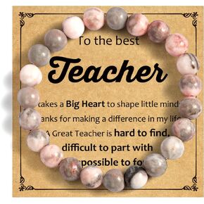 Bracelets for Women Teacher Gifts for Women Graduation Gifts for Teachers Thank You Gifts for Teacher Appreciation Gifts for Teachers Daycare Teacher Gifts from Student Bracelet Gifts Pink Gifts