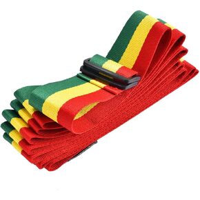 Tricolor Portable African hand drum belt Djembe shoulder strap for stage performance