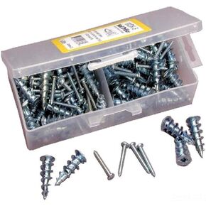 L.H. Dottie WDK8 Wall Driller Kit, 8 by 1-1/4-Inch Length Screw, 8 Anchor, zinc