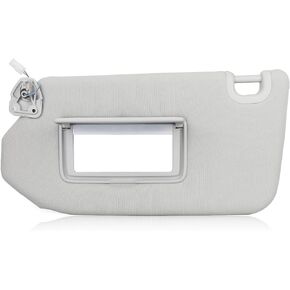 Left Driver Sun Visor for 2013-2018 Pathfinder 2014-17 Infiniti QX60 with Lamp 96401-9PB0A 964009PB0A