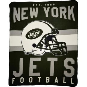 The Northwest Company NFL New York Jets Printed Fleece Throw, 50 x 60-inches