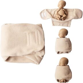 Zeroest Newborn Photography Props Wrap Pro Mat Quick Wrap for Baby Photoshoot Boy Girl Photo Stuffer Posing Pad Poster