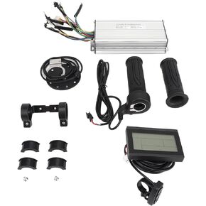 Topyond EBike Conversion Kit 36V/48V 1000W, 30A Sine Wave Controller, LCD3 Panel 20X Full Throttle Grip for Electric Bicycle Scooter