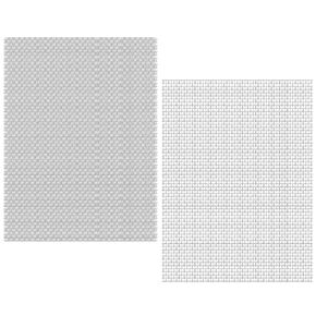 Stainless Steel Mesh Screen,5 Pack 20 Mesh Steel Wire Mesh Screen Steel Woven Wire Mesh,Rust-Proof 1mm Hole Keep Rodent Out or Make Any Shapes (5, 6 x 8 Inches)