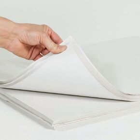 MUKLEI 400 Sheets 17 x 27 Inch Newsprint Packing Paper, Packing Paper Sheets for Moving Boxes, Unprinted Blank Newsprint Sheets for Packing, Shipping or DIY Projects