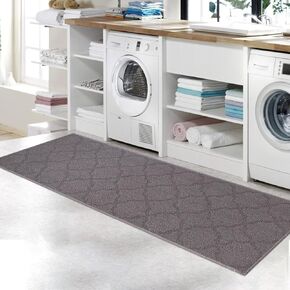 Cekene Runner Rug for Hallways Area Rug Runner Washable Runner Mat Non Slip for Entryway Entrance Kitchen Laundry Room 23"x59"