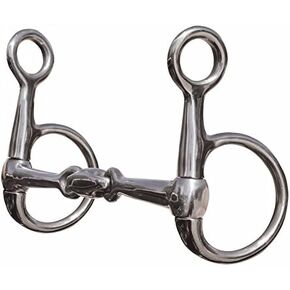 Challenger Horse 4 1/2" English Riding Double Jointed Baucher Bit 35526A