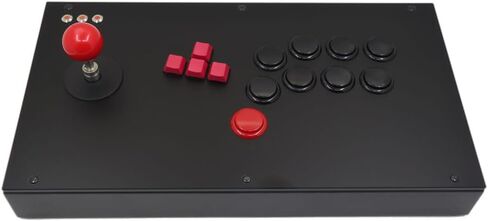 FightBox M7-PS5 زر لوحة المفاتيح Leverless Arcade Fight Stick وحدة تحكم ألعاب متوافقة مع أجهزة الكمبيوتر/PS3/PS4/PS5 in Kuwait