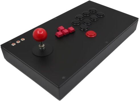 FightBox M7-PS5 زر لوحة المفاتيح Leverless Arcade Fight Stick وحدة تحكم ألعاب متوافقة مع أجهزة الكمبيوتر/PS3/PS4/PS5 in Kuwait