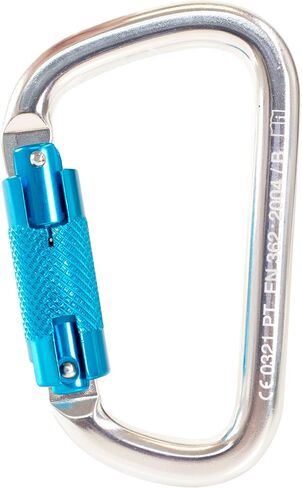 S01813-QC Heavy Duty Aluminum Carabiner Auto Twist Lock 25kN in Saudi Arabia