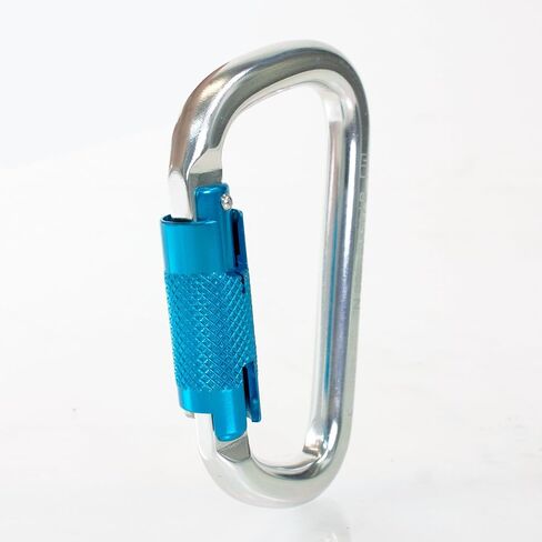 S01813-QC Heavy Duty Aluminum Carabiner Auto Twist Lock 25kN in Saudi Arabia