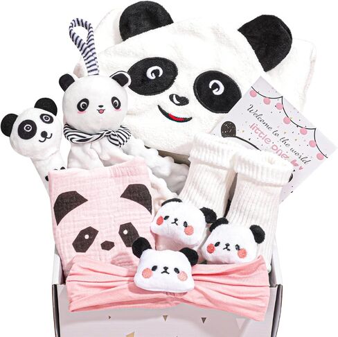 Baby Boy Gifts,Baby Shower Gifts for Boys,Baby Essentials Gift Basket,Gender Reveal Gifts,Hooded Towel for Baby,Security Blankets for Babies,Newborn Essentials Must Haves in Saudi Arabia