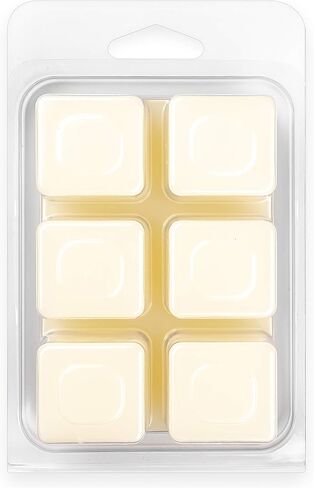 مجموعة شمع الفانيليا من شركة Shortie's Candle Company - تركيبة 117-2 معطرة للغاية، 3 أونصة. ألواح (إجمالي 6 أونصة) - مصنوعة من الزيوت الطبيعية - مجموعة مكعبات معطرات الهواء للمخبوزات والأطعمة in Saudi Arabia