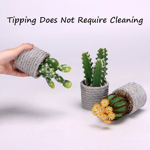 RLAVBL Small Fake Potted Plants Set of 3, Artificial Cactus Plants for Home Office Table Decor Indoor in Saudi Arabia
