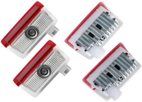 YYXSYY 4 Pcs Door Light Logo Projector A B C E M G GL GLA GLC Welcome Lamp Door Lights Kit Compatible with Accessories GLE GLS Class 4dr W205 W213 W176 W166 (A/C/E/GLA/GLC/GLE/GLS) in Saudi Arabia