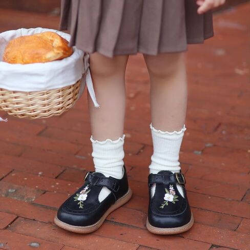 أحذية رسمية للفتيات الصغار أحذية ماري جينس للفتيات الصغيرات لزي المدرسة أحذية أكسفورد للفتيات المسطحة in Kuwait