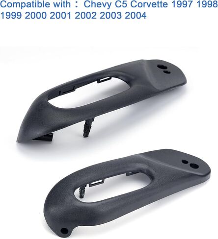 Rldym Driver and Passenger Side Power Seat Switch Bezel Trim 12455426 12455427 Compatible with 1997-2004 Chevy C5 Corvette (12455426 12455427 Left-Right) in Saudi Arabia
