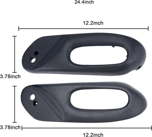 Rldym Driver and Passenger Side Power Seat Switch Bezel Trim 12455426 12455427 Compatible with 1997-2004 Chevy C5 Corvette (12455426 12455427 Left-Right) in Saudi Arabia