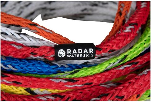 Radar Vapor Knotless 9-Section Mainline Waterski Rope, Tournament Colors in Saudi Arabia