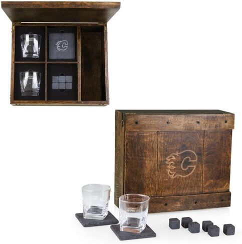 PICNIC TIME NHL Unisex-Adult NHL Whiskey Box Gift Set in Kuwait