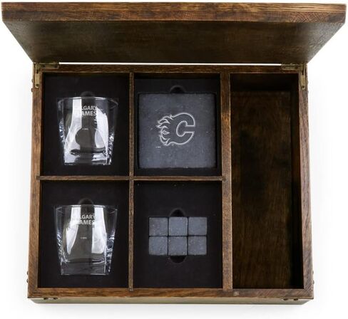 PICNIC TIME NHL Unisex-Adult NHL Whiskey Box Gift Set in Kuwait