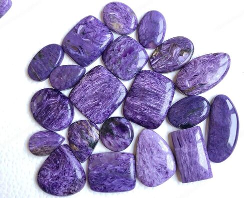 Black Fossil Loose Gemstones Wholesale Lot 100 Carat (3 to 5 Pcs) Natural Gemstone Cabochons for Jewelry Making,Wedding Gift, Healing Chakra, Wire Wrapping Crystals in Saudi Arabia
