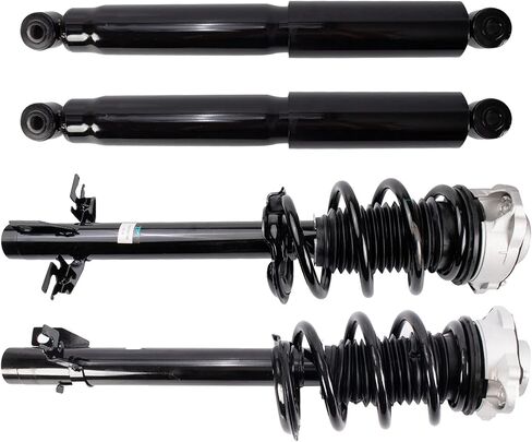 TRQ Front Complete Struts & Rear Shocks Kit Compatible with 2014-20 Ram ProMaster 2500 3500 in Saudi Arabia