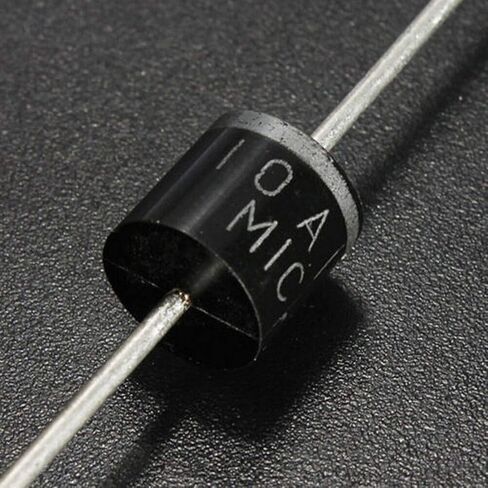 20 قطعة 10A10 10Amp 1000V 10A 1KV R-6 MIC للأغراض العامة المحوري المعدل ديود إلى in Saudi Arabia