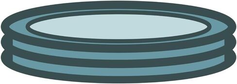 MACHEREY-NAGEL 702928.9 إغلاق رقبة مجعد، N20، مغناطيسي، فضي، فتحة، بوتيل/PTFE، رمادي داكن/رمادي، قطر 3.0 مم (عبوة من 100) in Kuwait