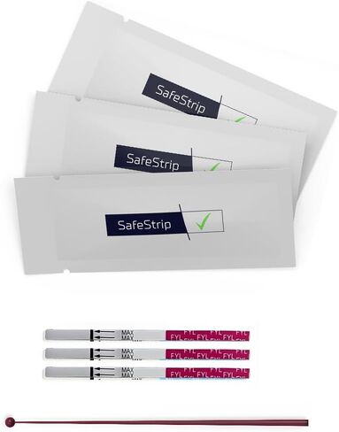 شرائط اختبار الفنتانيل 100 عبوة/شريط آمن، شرائط اختبار الفنتانيل شديدة الحساسية لاختبار الأدوية/شرائط اختبار الفنتانيل للحبوب والمساحيق/مجموعة اختبار الفنتانيل in Kuwait