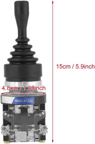 1pc Joystick Switch, 2 NO Bidirectional Reset HKA1-41Z02 2-Position Return Momentary Joy Stick Switch in Saudi Arabia
