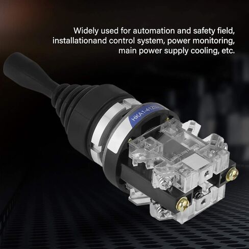1pc Joystick Switch, 2 NO Bidirectional Reset HKA1-41Z02 2-Position Return Momentary Joy Stick Switch in Saudi Arabia