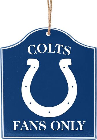 زينة لافتة خشبية للمروحة من Boelter Brands NFL Indianapolis Colts in Saudi Arabia