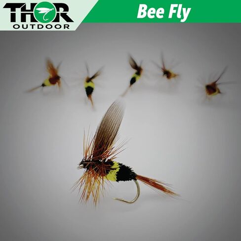 Thor Outdoor Bee Fly - McGinty Style Wet Fly Fishing Flies for Trout, Panfish, and Bass in Kuwait