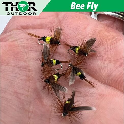 Thor Outdoor Bee Fly - McGinty Style Wet Fly Fishing Flies for Trout, Panfish, and Bass in Kuwait