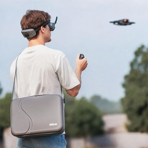 STARTRC Avata 2 Carrying Case Portable Travel Bag for DJI Avata 2 Fly More Combo with Goggles 3,Storage Bag for DJI Avata 2 Accessories RC Motion 3 in Saudi Arabia