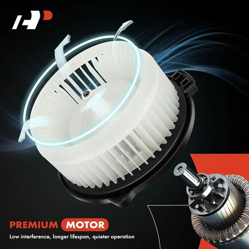 مجموعة محرك منفاخ سخان HVAC A-Premium متوافقة مع مركبات Ford & Mercury - Explorer 1995-2001، Ranger 1998-2011، Explorer Sport Trac 2001-2005، Mountaineer 1997-2001 - الجانب الأمامي in Saudi Arabia