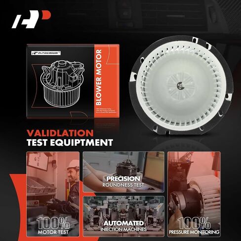 مجموعة محرك منفاخ سخان HVAC A-Premium متوافقة مع مركبات Ford & Mercury - Explorer 1995-2001، Ranger 1998-2011، Explorer Sport Trac 2001-2005، Mountaineer 1997-2001 - الجانب الأمامي in Saudi Arabia
